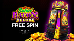 Couple playing slots at Grand Sierra Resort.